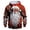 Red, variant on WEIYLL Mens Hoodies 3D Christmas Long Sleeved Holiday 3D Santa Long Sleeved Blue Fall Activewear size XS