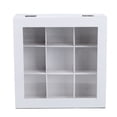 thumbnail image 4 of Wooden Tea Organizer with 9 Compartments, Tea Bag Holder with Clear Acrylic Top Window, Multi Functional Tea Box, Tea Storage Organizer, 4 of 7