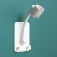 thumbnail image 6 of Shower Head Handset Holder Wall Mounted Drill-Free Adhesive Shower Head Holder Adjustable Wall Attachable Shower Head Holder Bathroom Vacuum Suction Bracket, 6 of 10