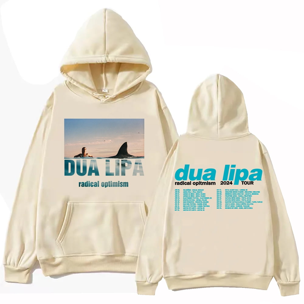Dua 2024 Lipa Radical Optimism Tour Hoodie Harajuku Pullover Tops