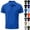 42# Blue, variant on Men's Breeze Polo Shirts Beer Belly Breeze Short Sleeve Wear Collared Textured Shirt Stretchy Quick Dry Casual Golf,White,M