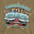 thumbnail image 2 of I Love Lucy T-Shirt California Here We Come Unisex Graphic Tee For Men & Women Safari Green&nbsp;, 2 of 7