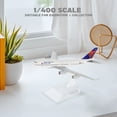thumbnail image 7 of PRIYAL 1/400 Plane 747 Model Diecast Metal Airplane Model kit (6 inches/15cm) for Boeing 747 Airlines Plane with Stand for Aviation Gift, Desktop Display Decorations, 7 of 7