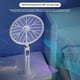 thumbnail image 5 of Mata Mosquitos Eléctrico, Exterminador De Insectos, Mata Mosquitos USB/Recargable, Lámpara Mata Mosquitos Eléctrica Y Raqueta para El Hogar, Dormitorio, Cocina, Patio, 5 of 8