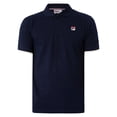 thumbnail image 5 of Fila Custom Tipped Basic Polo Shirt, Blue, 5 of 5