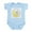 Sky Blue, variant on CafePress - Star And Moon Infant Creeper - Baby Light Bodysuit, Size Newborn - 24 Months