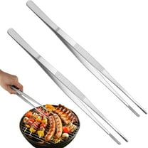 PLGEBR Non Stick Stainless Steel Food Tong (2 Count)