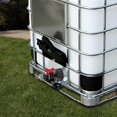 thumbnail image 1 of 1000 liter IBC tank (tap only) with S60x6 changeover valve and 3/4-Yvan (tap only), 1 of 3