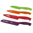 thumbnail image 3 of Cook N Home 9-Piece Ceramic Knife Set with Sheaths, Multicolor, 3 of 7