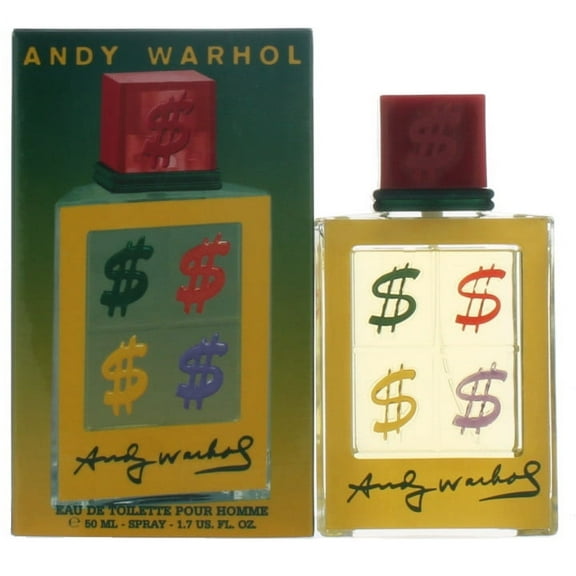 Pour Homme Collection 2000 by Andy Warhol for Men EDT Cologne Spray 1.7 oz. New in Box
