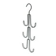 thumbnail image 2 of Yyuenw Purse Organizer for Closet, Rotatable Purse Rack Space Saving Bag Hangers Closet Storage Hooks, Collapsible Space Saving Hangers Rack for Handbag, Belt, Scarve, Tie, 2 of 5