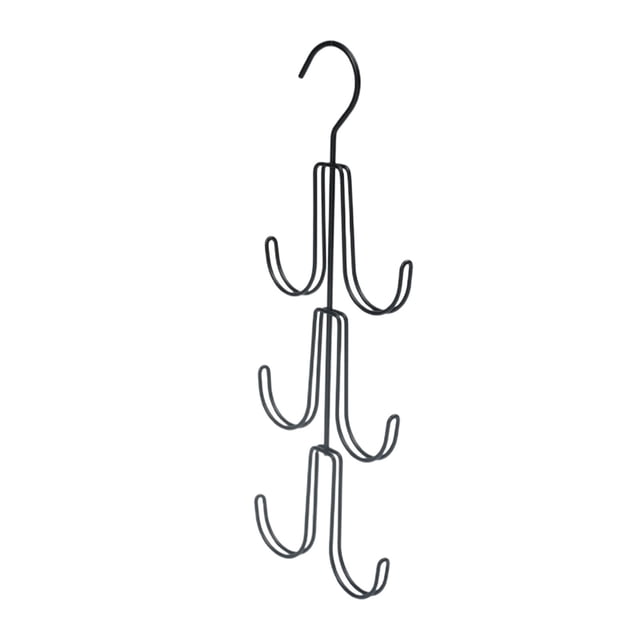 Bdday Over The Door Hooks Multi-Layer Bag Hanger Iron Handbag Belt Hook Home Cloakroom Storage Rack Multi-Functional Storage Rack Convenient Home Space Saving Gadgets Purse Hook for Car