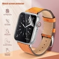 thumbnail image 2 of [4 Pack] UniqueMe Protecteur d'Écran Compatible pour Apple Watch Série 3/2/1 38mm, [Soft Flexible TPU ] Résistant aux Rayures, 2 of 5
