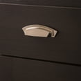 thumbnail image 7 of Hickory Hardware Hh74642 Velocity 3-3/4" Center To Center Modern Arch Cabinet Cup Handle /, 7 of 7