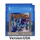 thumbnail image 5 of GBC series game cartridge,16-bit video game console card,blue,crystal,green,gold,red,silver,yellow,English for, 5 of 5