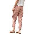 thumbnail image 3 of Elastic Waist Women Casual Pants Capri Ankle Trousers, 3 of 5