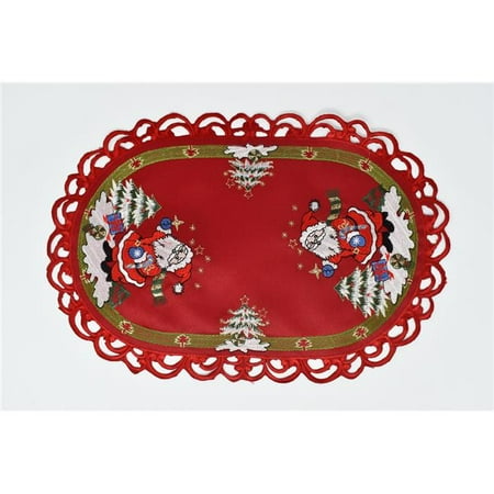 

Sinobrite H8680-12x18 12 x 18 in. Santa Claus with Gift Box Placemat