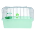 thumbnail image 3 of BESTYASH Light Green Bird Travel Carrier Cage for Parrots Lovebirds with Portable Design and Durable Materials, 3 of 9