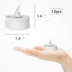 thumbnail image 2 of Velas Votivas LED Doradas MACHAO Paquete de 12, 2 of 5