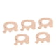 thumbnail image 4 of 5 Mordedores De Madera, Juguete Natural Para La Dentición Del Bebé Para Niños Y Niñas, Mordedor Seguro Sin Madera Con Formas De Animales, Para Calmar Las Encías Y Accesorios, 4 of 7