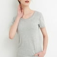 thumbnail image 5 of Chuancc Two Piece Fall Set Vacation Dresses Women Pants And Blouse 2pcs Pants Sets Women 2 Piece Outfits Womens Pajama Sets Comfy Sets Long Sleeve Pajamas Gray 3XL, 5 of 6