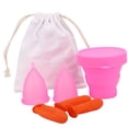 thumbnail image 2 of Copa menstrual de silicona para higiene femenina para mujeres, 2 of 10