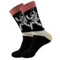 thumbnail image 1 of Cosmos Série Étoiles Étoiles Femmes Chaussettes de Riant Chaussettes d'Astronaute, 1 of 3