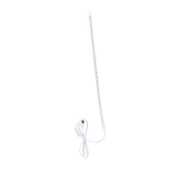 Franja LED de prueba de saxo, herramienta de reparación de instrumentos de viento de madera, clarinetes, luz de reparación de saxo de prueba de doble Tira de luz