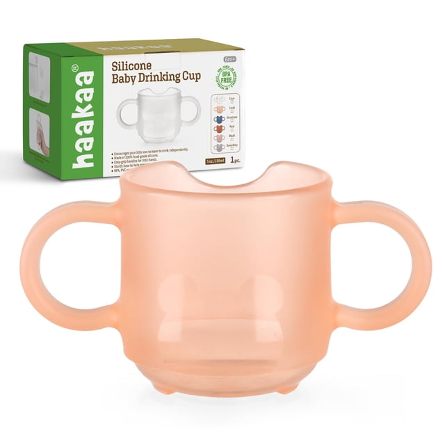 Copa de entrenamiento para bebés de silicona, 150 ml, sin BPA