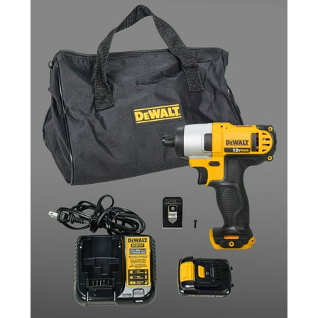 DeWalt DCF815S1 12-volt Max 1/4" VariableSpeed Cordless Impact Driver