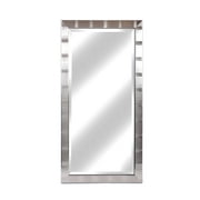 Christopher Collection Silver Lined and Accented Wall Mirror, 22" x 42"