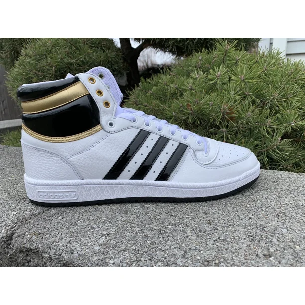 Ad-id-as Mens Originals Top Ten Rb FZ3694 White Sneaker Shoes Sz 5.5 Women Sz 7
