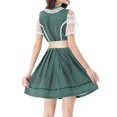 thumbnail image 4 of Christmas Dresses for Women Traditional German Oktoberfest For Women Bavarian Festival Dress Lace Gown Carnival Performance Outfit Elegant Court Dress, 4 of 5