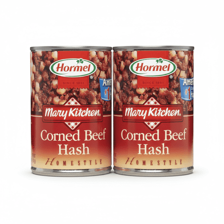 MARY KITCHEN Corned Beef Hash, Canned Corned Beef,(2-Pack) Shelf-Stable, 14 oz Steel Can