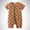 Blue, variant on Boys Bodysuits Summer Baby Short Sleeved Print Double Zipper Crawl Suit Jumpsuits Toddler Crawling Playsuit Size 18 Months-24 Months