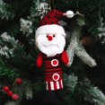 thumbnail image 3 of Gibobby Productos navideños Papá Noel Muñeco de nieve Suministros decorativos colgantes Muelle oscilante Muñeca Muñeca Regalo(C), 3 of 4