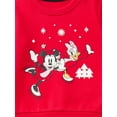 thumbnail image 2 of Minnie and Friends Baby Girls Crewneck Sweatshirt and Joggers Set, 2-Piece, Sizes 0/3M-24M, 2 of 3