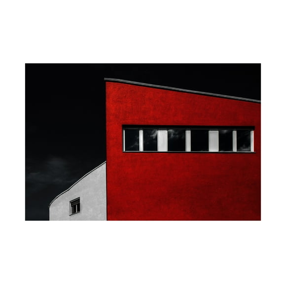 Gilbert Claes 'Hall House' Canvas Art