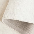 thumbnail image 5 of SAFAVIEH Abstract Virginia Solid Area Rug, Ivory, 6' x 6' Round, 5 of 10