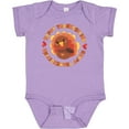 thumbnail image 3 of Inktastic Happy Thanksgiving with Cute Turkey Boys or Girls Baby Bodysuit, 3 of 5