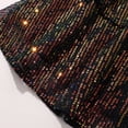 thumbnail image 7 of Usaibhir Girls Sequin Skirt Elastic Waist Glitter Sparkly Skort with Lining Twirling Shiny Skirts for Kids Dance Party 7-14Y, 7 of 7
