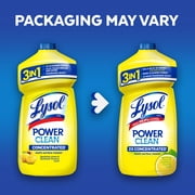Lysol All Purpose Cleaner, Multi-Surface Disinfectant Floor Cleaner for Mopping Solution, for Bathroom & Kitchen, Lemon & Sunflower, 28 fl oz