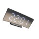 thumbnail image 2 of Matsuzay Reloj despertador LED con función de repetición de espejo Digital, relojes con soporte de Base, decoración del hogar, luz de carácter Electrónica Blanco, 2 of 6