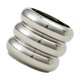 thumbnail image 2 of Maceta de cerámica redonda para flores, regalo de cumpleaños, maceta moderna, jarrón decorativo. Plata, 2 of 9