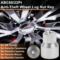thumbnail image 2 of ABC68/22Pt Llave de Tuerca de Bloqueo de Rueda para VW Toureg Llave de Bloqueo Antirrobo 1 Pc, 2 of 6