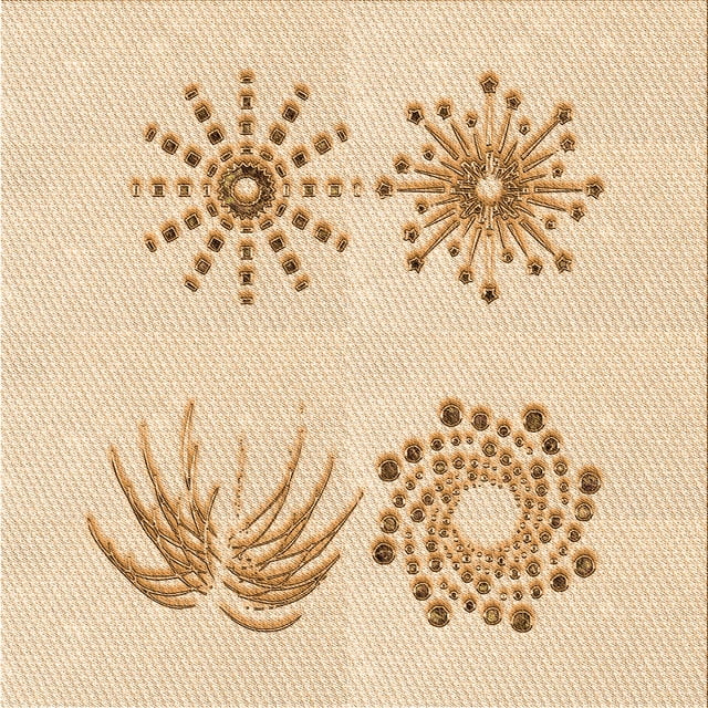 Ahgly Company Tapis de Zone Carré Lavable en Machine Intérieur Transitionnel Marron Sable Marron, 8 Pieds Carré