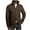 Brown, variant on Maoxin Jackets for Men Fashion Casual Trend Woolen-breasted Solid Color Long-sleeved Hoodless Casual Coat/jacket Black XL