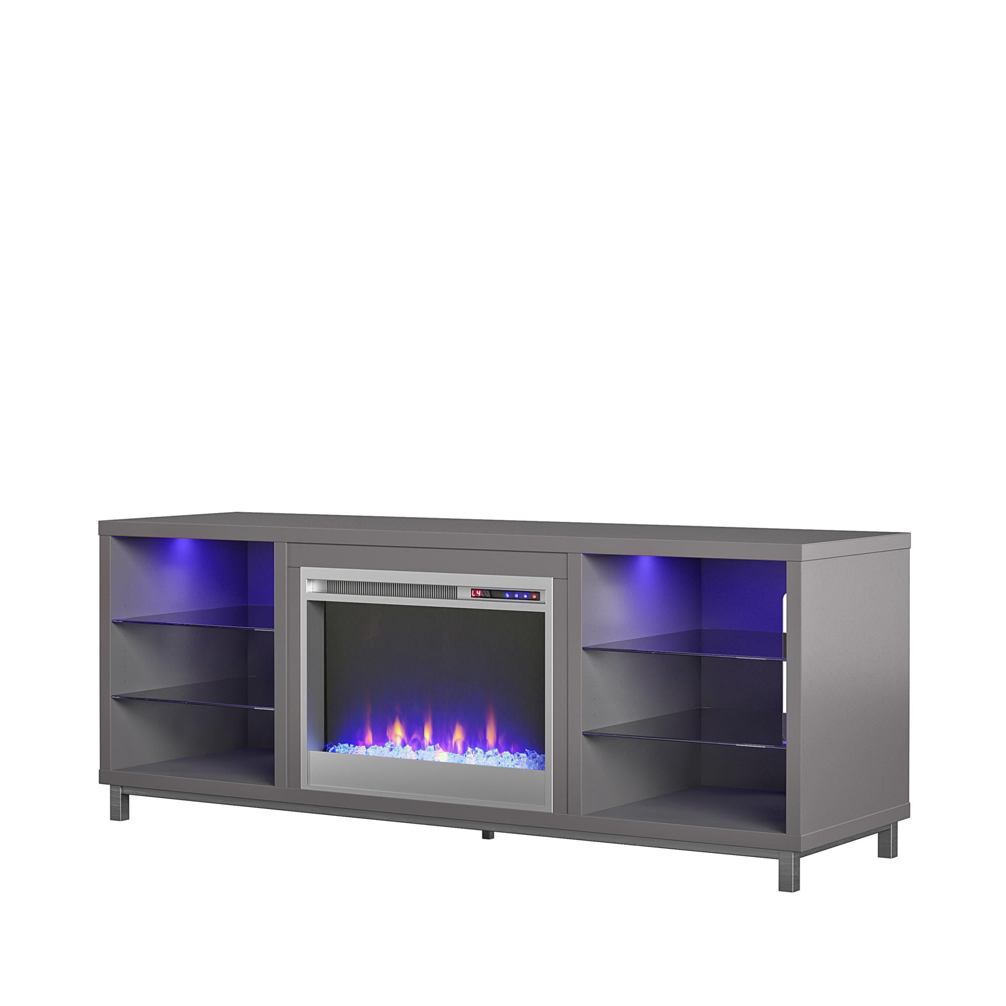 Ameriwood Home Lumina Fireplace TV Stand - Thumbnail 3