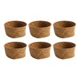 thumbnail image 1 of Cesta de almacenamiento tejida, contenedor de joyas, bandeja para servir, cesta para llaves, pañuelos portátiles 6 piezas S, 1 of 9