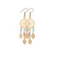thumbnail image 1 of Pendientes de cuentas de hojas geométricas, estilo retro de corte, accesorios de cuentas, joyería de moda europea y americana, 1 of 6
